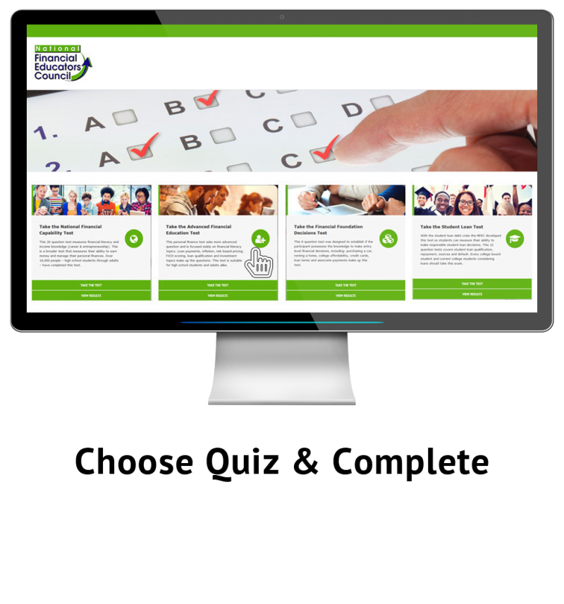 Design of Financial Literacy Exam Administration